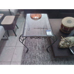 TABLE BASSE FER FORGE...