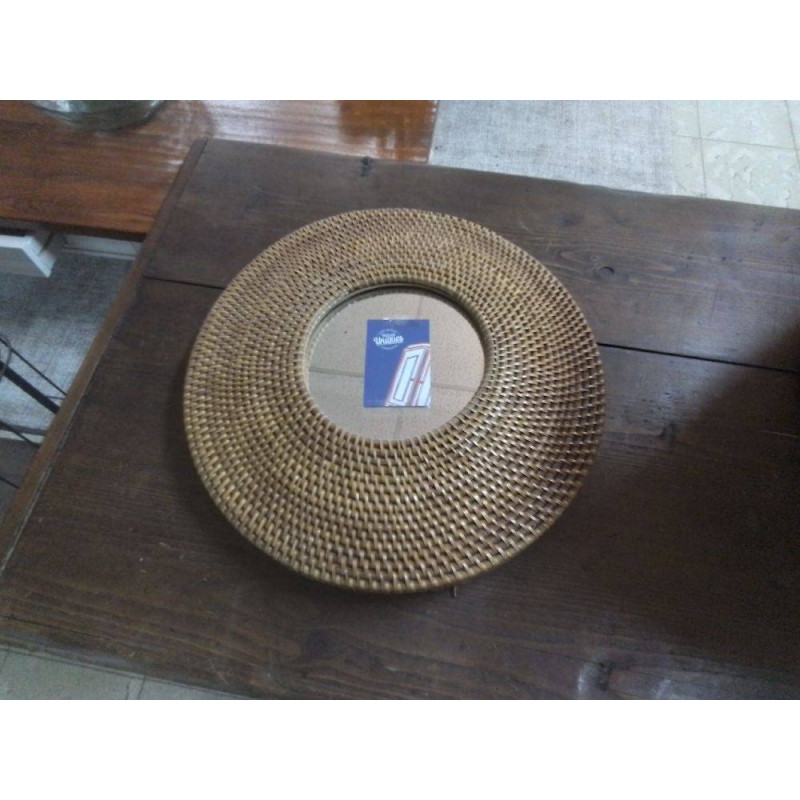 MIROIR ROND CONTOUR OSIER