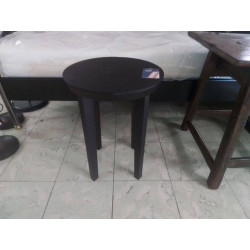 TABLE BASSE RONDE EN BOIS 
