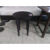 TABLE BASSE RONDE EN BOIS 