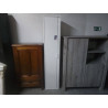 COLONNE DE SALLE DE BAIN 1 PORTE LAQUEE BLANCHE 