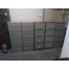 CAISSON DE BUREAU 4 TIROIRS METALLIQUES