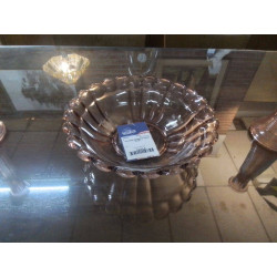 SALADIER ANNEES 30 VERRE ROSE