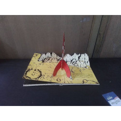 LIVRE POP HOP HERGE ON A MARCHE SUR LA LUNE EN L ETAT