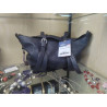 SAC A MAIN ESPRIT CUIR BLEU