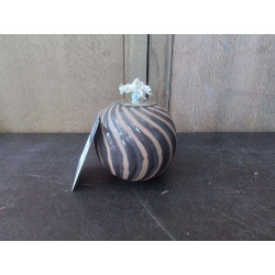LAMPE A HUILE BOULE