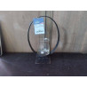 PHOTOPHORE VERRE ET METAL