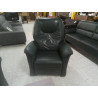 FAUTEUIL RELAX ELECTRIQUE AVEC LIFT CUIR VERT 