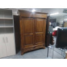 GARDE ROBES PENDERIE ANCIENNE 2 PORTES 2 TIROIRS 