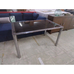 TABLE DE CUISINE CHROMEE...