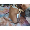 SAC BANDOULIERE DELVAUX LOUISE BAUDRIER CUIR COGNAC 28X30