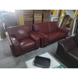 SALON 2+1 ROCHEBOBOIS CUIR...