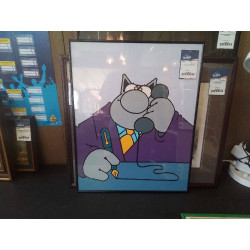 CADRE LE CHAT GELUCK