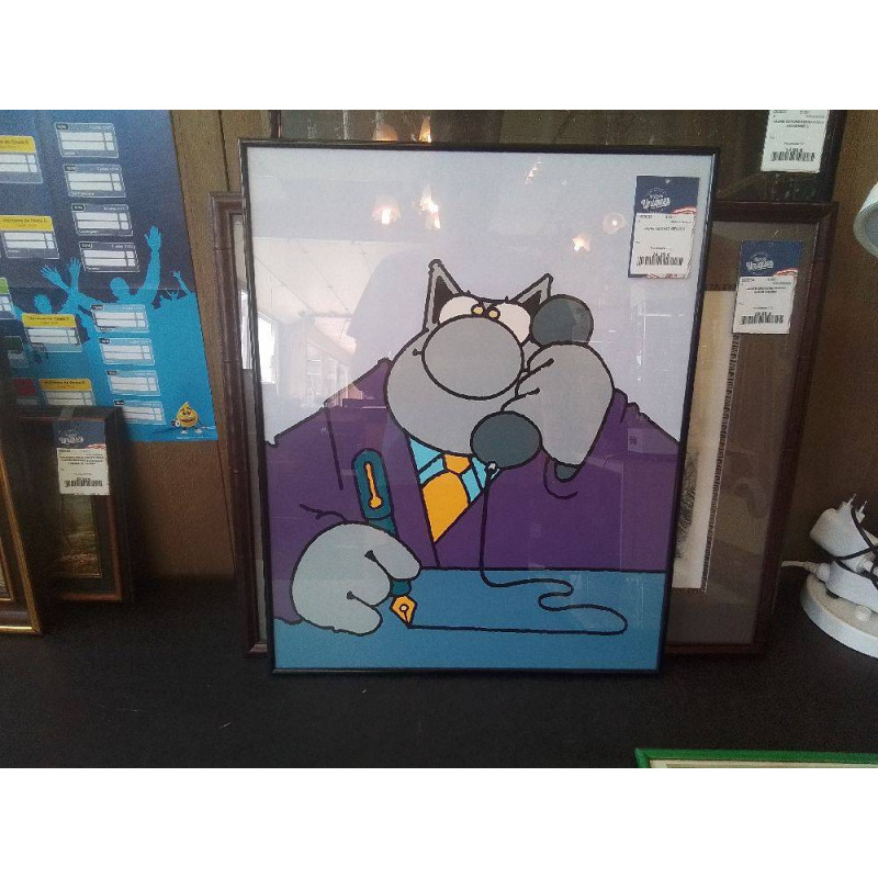 CADRE LE CHAT GELUCK