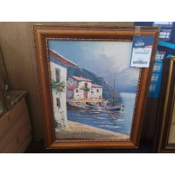 HUILE SUR TOILE PAYSAGE...