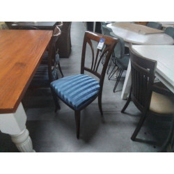 SERIE DE 6 CHAISES CHENE...