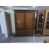 LINGERE COULEUR MERISIER 2 PORTES 4 TIROIRS 