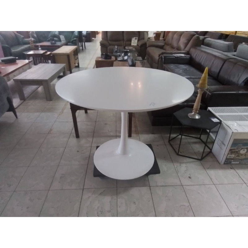 TABLE RONDE BLANCHE 