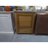 MEUBLE BAS 1 PORTE 1 TIROIR COULEUR CHENE CLAIR 74X43X89