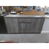 BUFFET BAS MODERNE AGGLO 3 PORTES 1 TIROIR 164X45X87