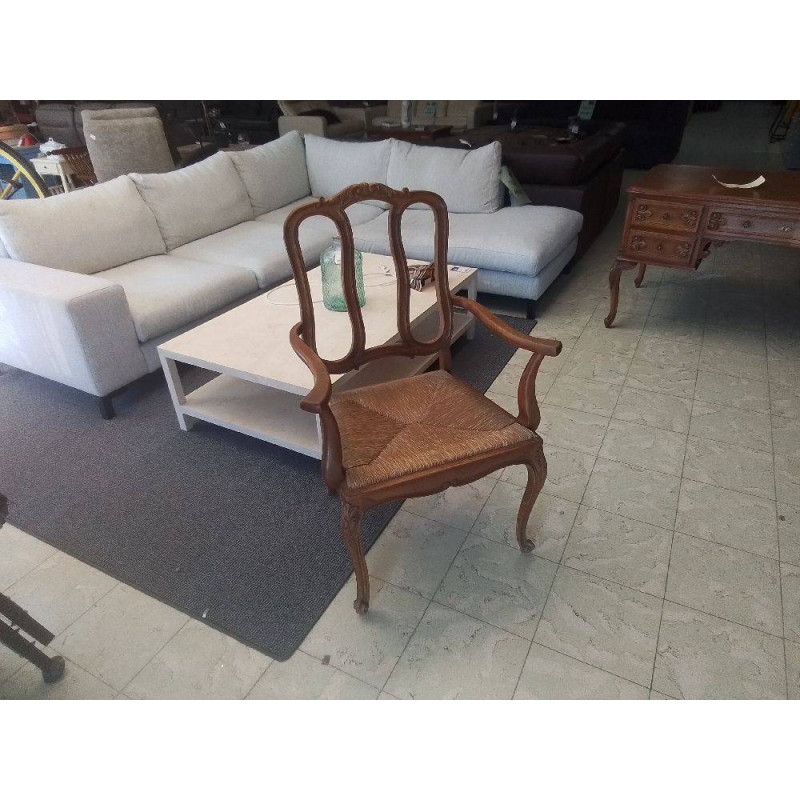 FAUTEUIL DE BUREAU STYLE LOUIS XV