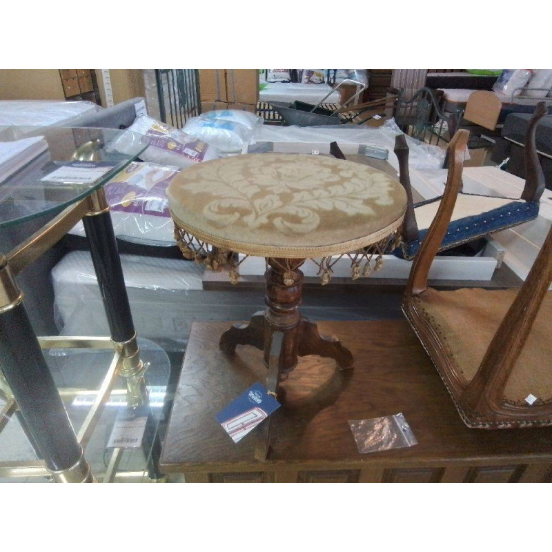 TABOURET ANCIEN ROND