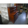 MEUBLE SECRETAIRE COULEUR NOYER 