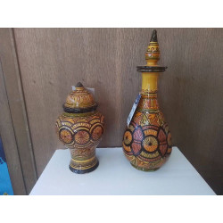VASE COUVERT CERAMIQUE
