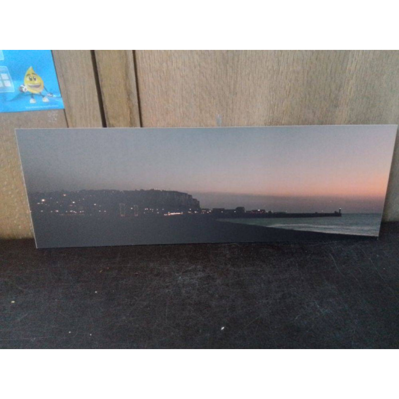 PHOTO SUR ALU SOIR SUR LE PORT 60X20
