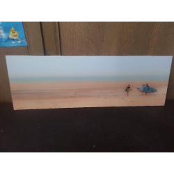 PHOTO SUR ALU PLAGE 60X20