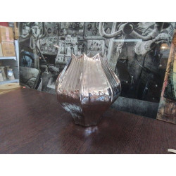 VASE METAL CHROME
