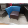 FAUTEUIL DE COIN MONTEL BICOLORE 