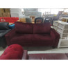 CANAPE 2 PLACES MICROFIBRES BORDEAUX 