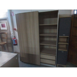 GARDE ROBES MODERNE 2 PORTES COULISSANTES 