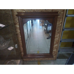 MIROIR CADRE BOIS COULEUR...