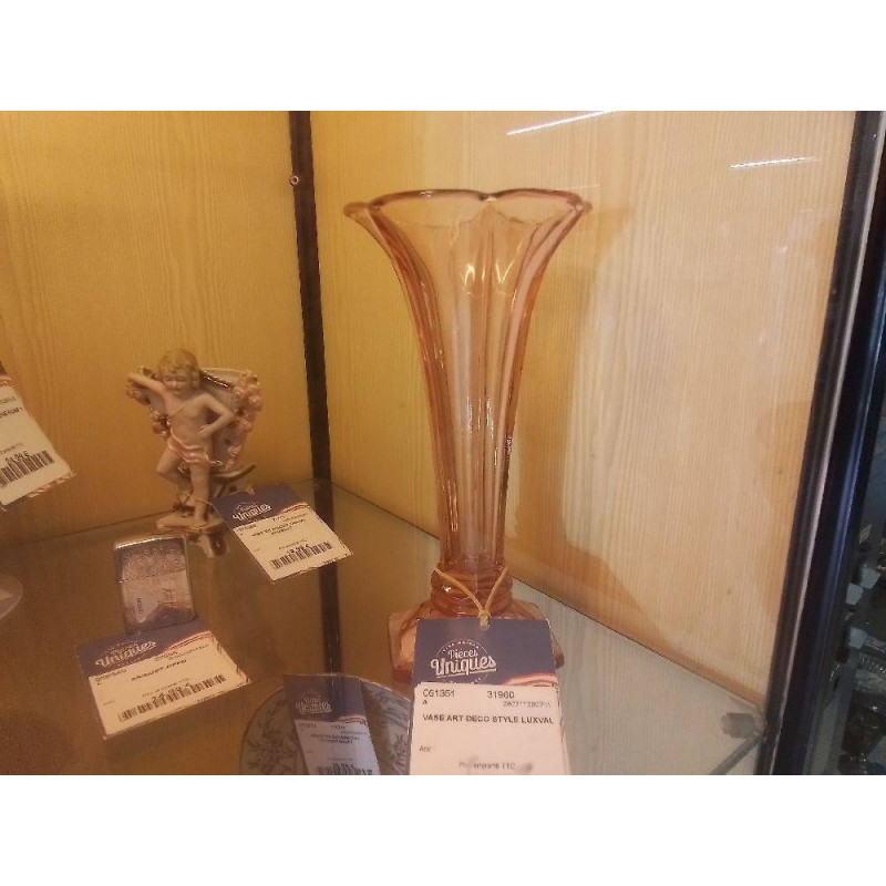VASE ART DECO STYLE LUXVAL