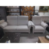 SALON 3+1 CUIR GRIS UNIVERS DU CUIR