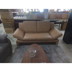 CANAPE 2 PLACES CUIR 