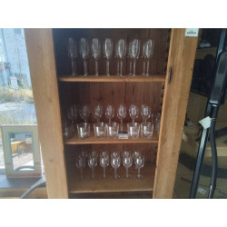 SERIE DE VERRES EN CRISTAL...