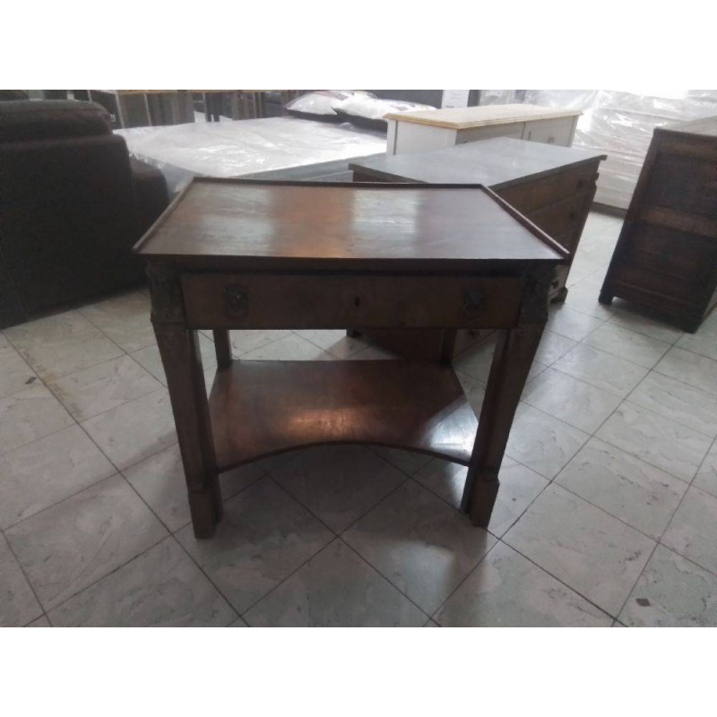 TABLE D APPOINT ANCIENNE 1 TIROIR