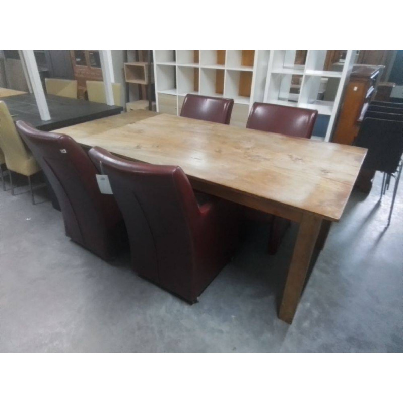 TABLE RECTANGULAIRE EN TECK 