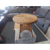 TABLE D APPOINT RONDE EN OSIER
