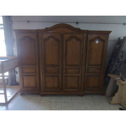 GARDE ROBES CHENE 4 PORTES