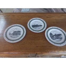 ASSIETTE DECO PORCELAINE...