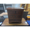 MEUBLE BAS 3 TIROIRS COULEUR NOYER