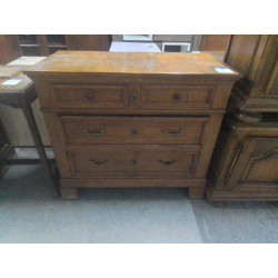 COMMODE 4 TIROIRS EN CHENE