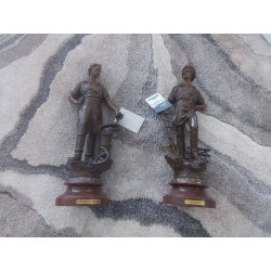 STATUE HOMME DE METIER EN...