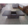 TABLE BASSE BAR AGGLO