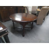 TABLE RONDE CHENE FONCE 