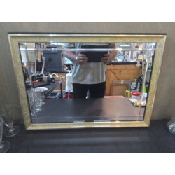 MIROIR CADRE DORE